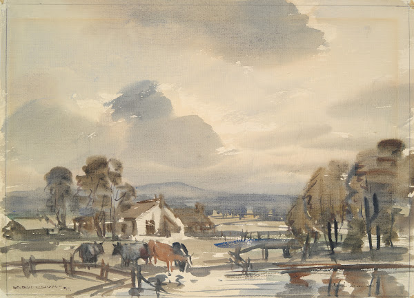 Landscape withCows
