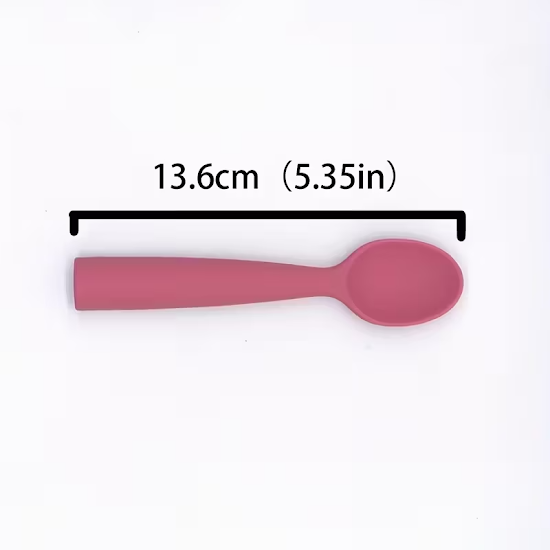 Дитяча ложка силіконова Twins Spoon cappucino