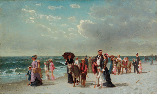 Donkey Rides On The Beach