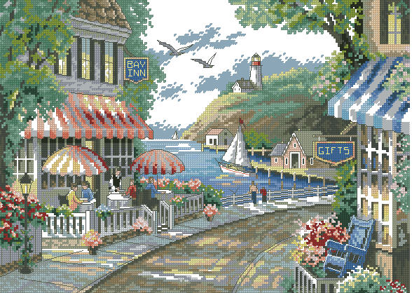 DIM35157 Cafe By The Sea