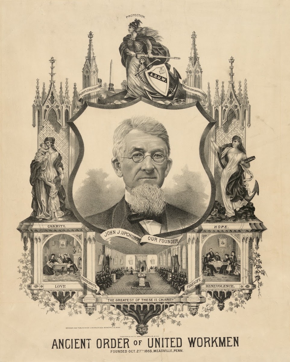Ancient order of united workmen 1892