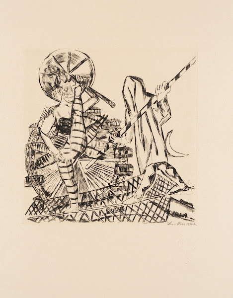 The tightrope walkers Die Seiltänzer 1922