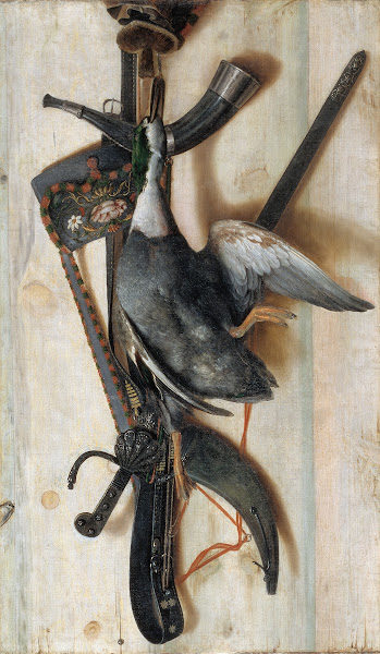 Trompe Loeil With Dead Duck And Hunting Implements 1670  1674 1976x3402 (1)