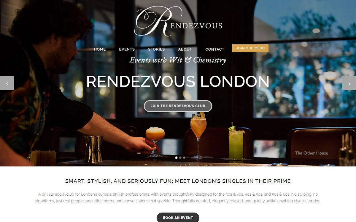 Captura de rendezvous app (London ONLY)