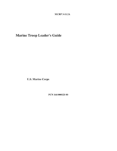 MCRP 3-11.2A Marine Troop Leaders Guide