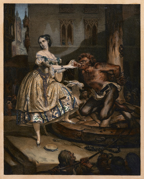 La Esmeralda et Quasimodo 1834