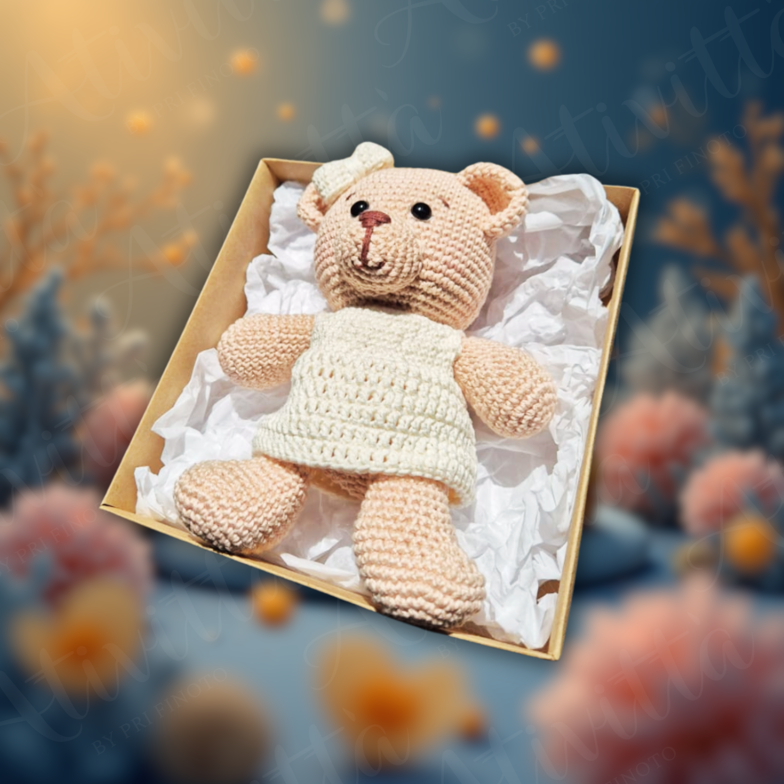 Ursinha Mel em Crochê