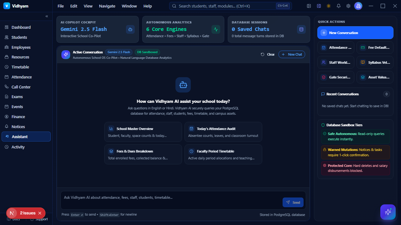 Integrated AI Administrative Copilot