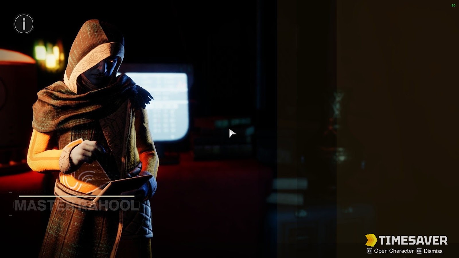 Master Rahool the Cryptarch in the Destiny 2 Tower, who runs the Material Exchange where Enhancement Prisms and Glimmer can be traded for Enhancement Cores