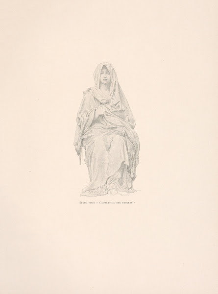Ètude pour ladoration des Bergers 19th century