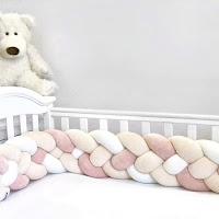 Бампер - косичка Twins 4-х прядна 240 см рожевий дим