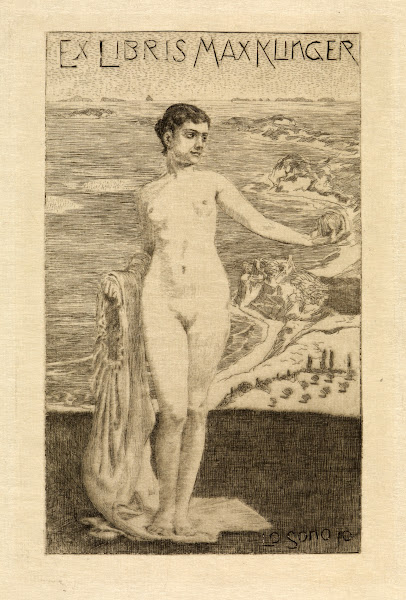 Ex libris Max Klinger ca 1896