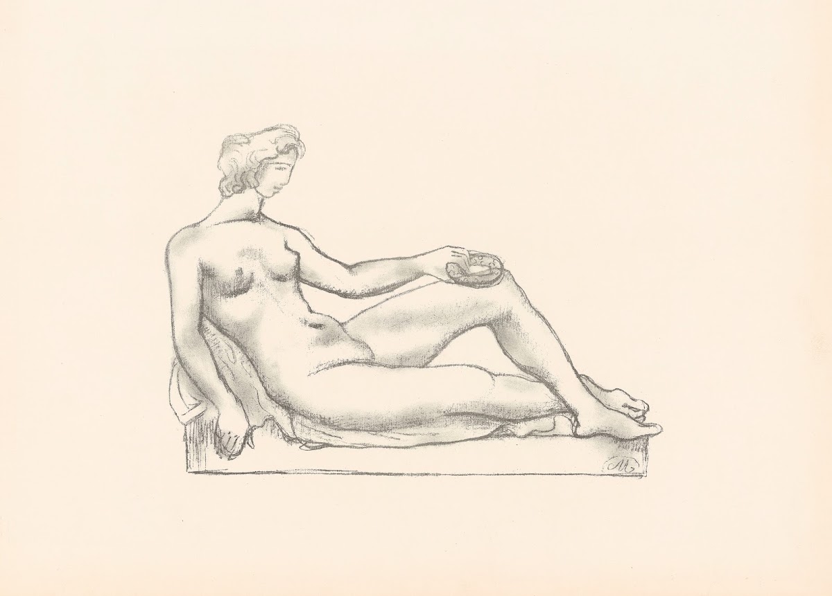 Etude pour le monument de Cézanne 1914