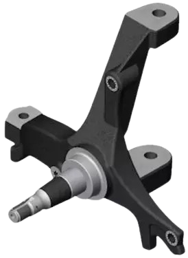 KNUCKLE FRONT SUSP 4WD ABS RH -W408