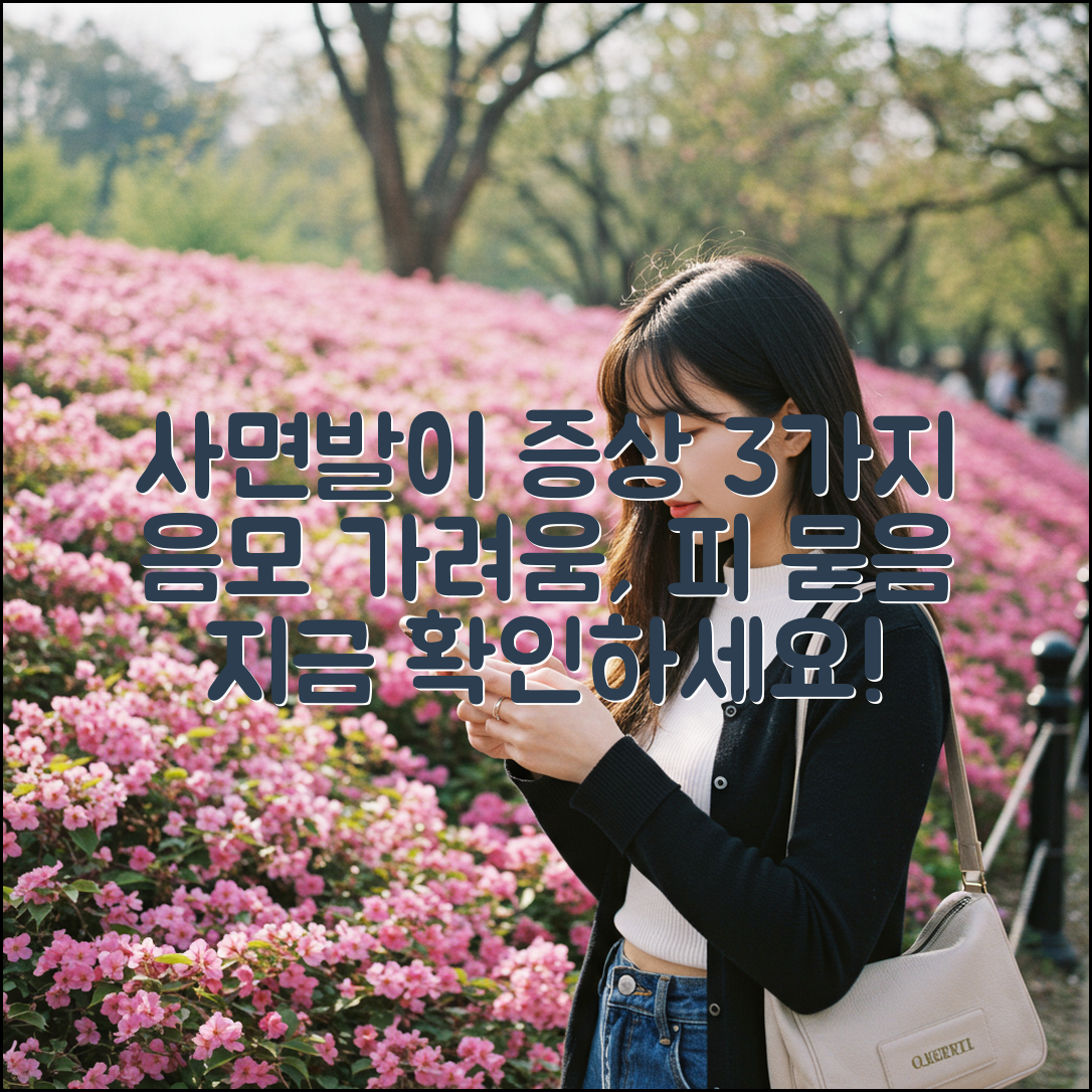 사면발이 증상 3가지: 음모 가려움, 피 묻음