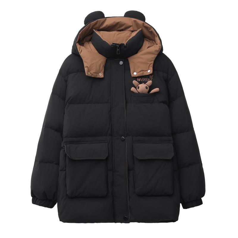 Mid-length Women's Plus Size Down Coat