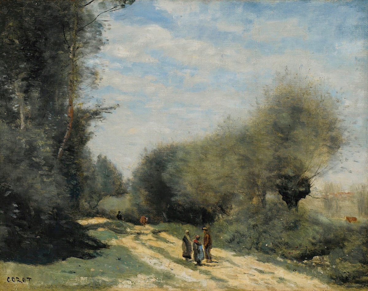 Crécy En Brie  Route Dans La Campagne