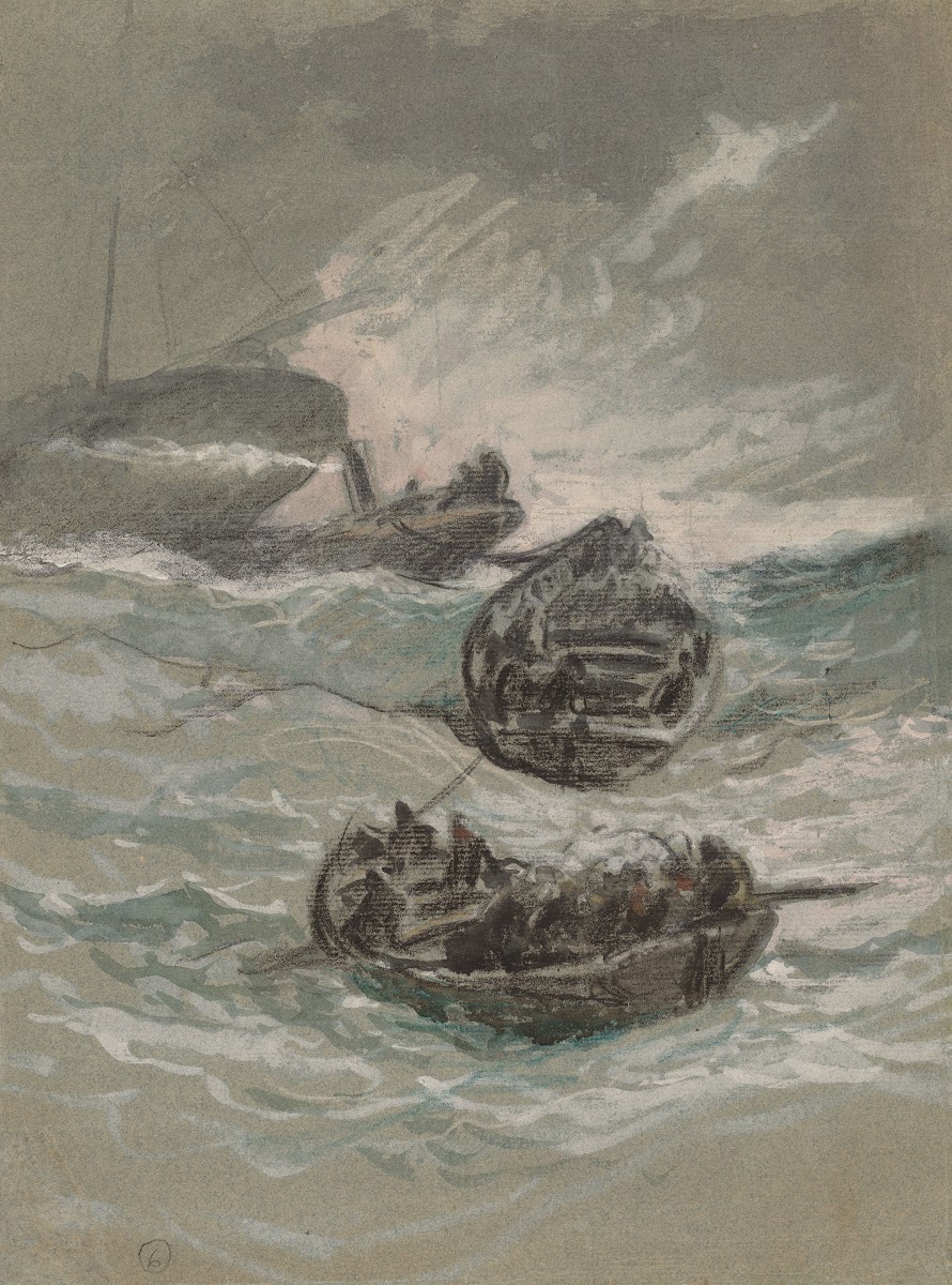 The Shipwreck c 1880