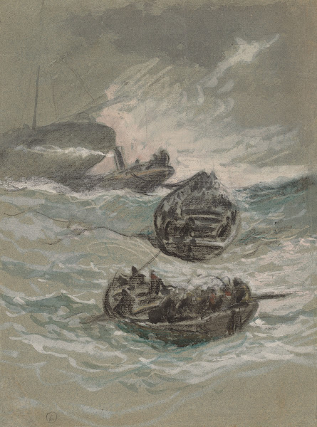 The Shipwreck c 1880