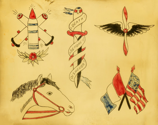 Tattoo Flash 20th century