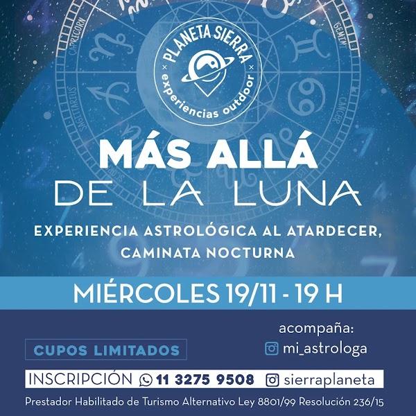 Experiencia Astrológica + Caminata Nocturna: Luna Nueva en Escorpio 🌑🦂