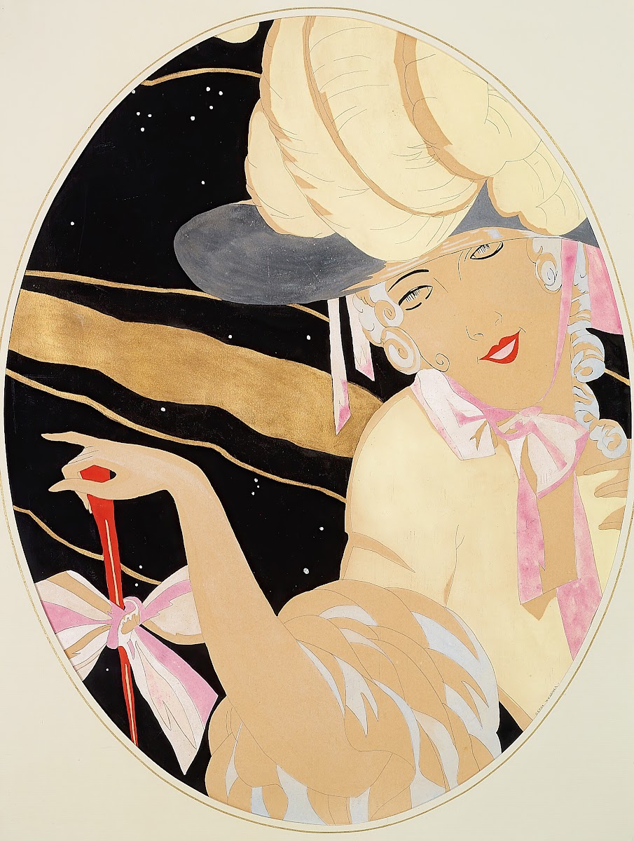 Femme Élégante ca 1920
