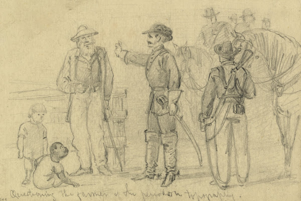Questioning the farmer of the period on topography 1860 1865