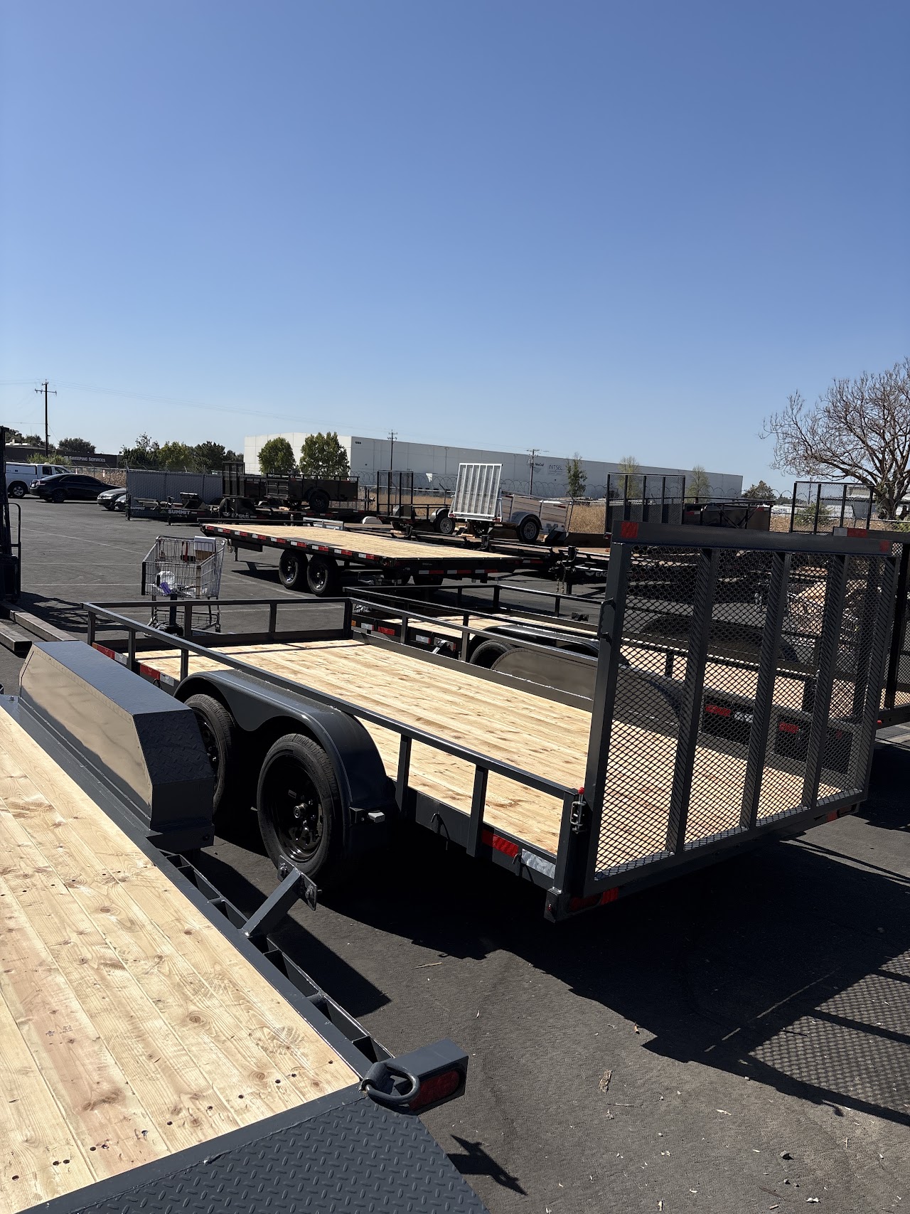7K Angle Fender High Rail Flatbed