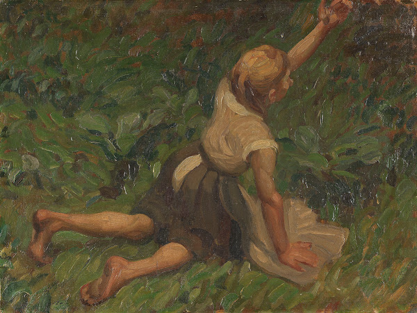 Studie zu Aschenbrödel 1899