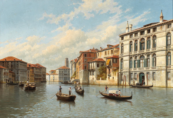 Venice the Grand Canal 1913