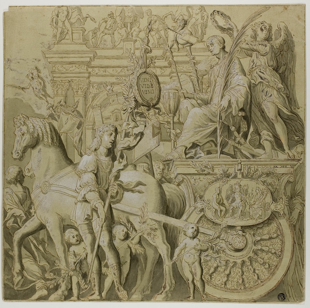 Triumphs of Julius Caesar Canvas No IX 18th century