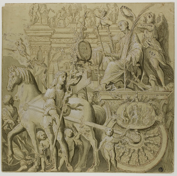 Triumphs of Julius Caesar Canvas No IX 18th century