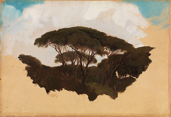 Study of Stone Pines 1841