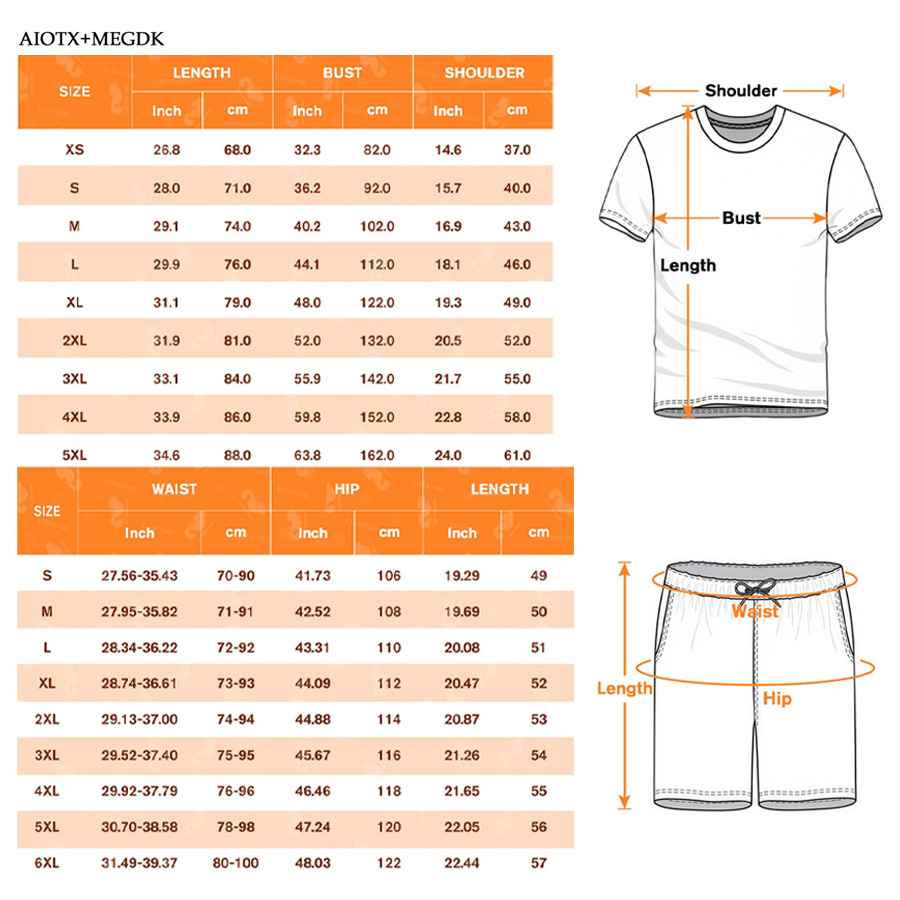 AOP European Size Crew Neck Short Sleeve + Universal 4 Way Stretch Beach Shorts