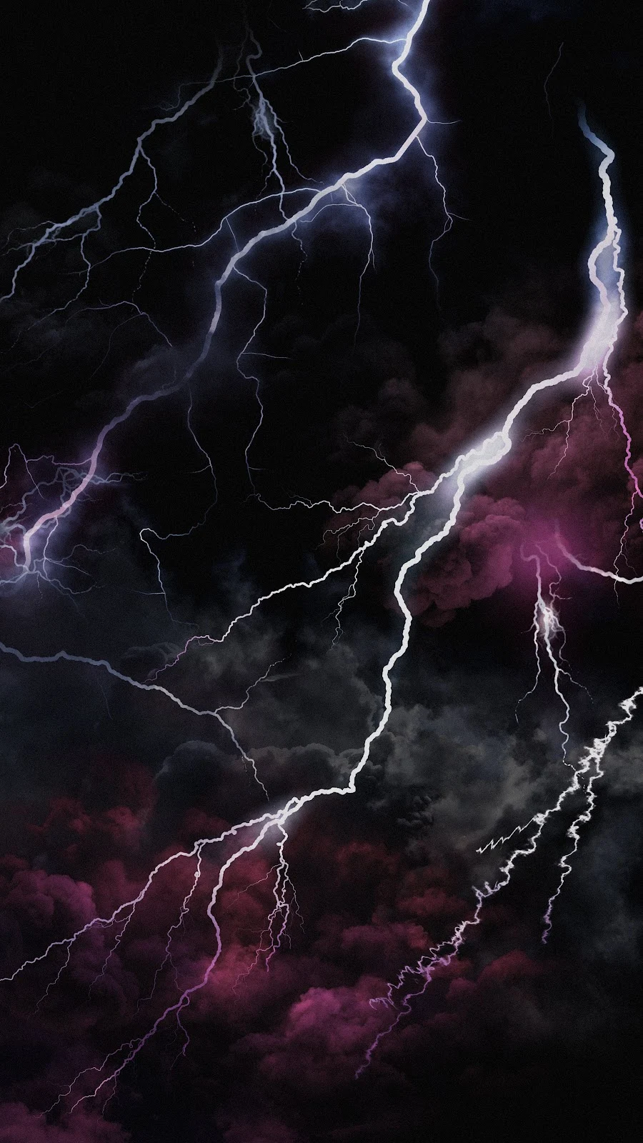 A Cool Thunder Aesthetic, Thunderstorm, Storm, Thunder, Lightning 5K iPhone Wallpaper for Free Download in High Quality [3240x5760]