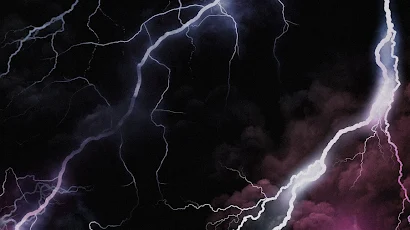 Thunder Aesthetic, Thunderstorm, Storm, Thunder, Lightning 5K iPhone Wallpaper Background