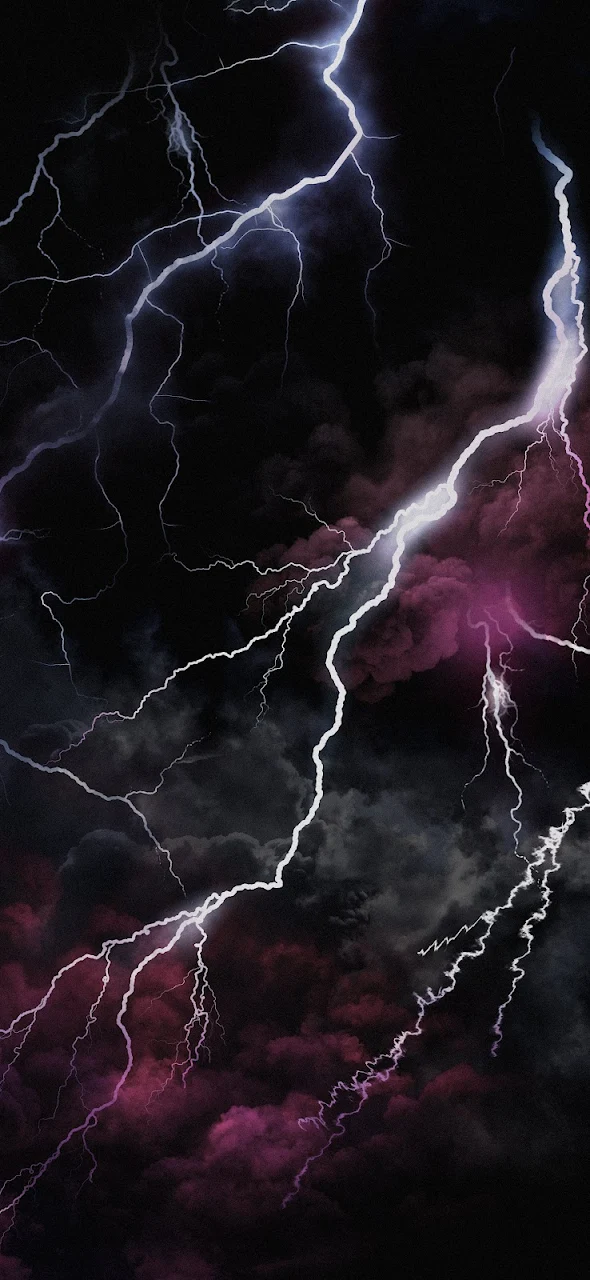 Thunder Aesthetic, Thunderstorm, Storm, Thunder, Lightning 5K iPhone Phone Wallpaper