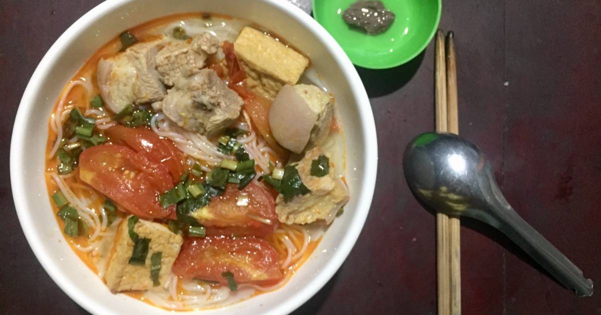 Bún riêu cua đồng - Đơn giản