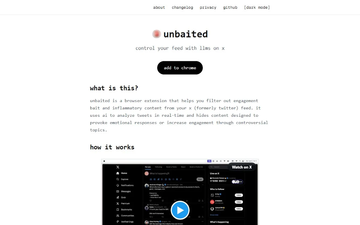 Captura de Unbaited