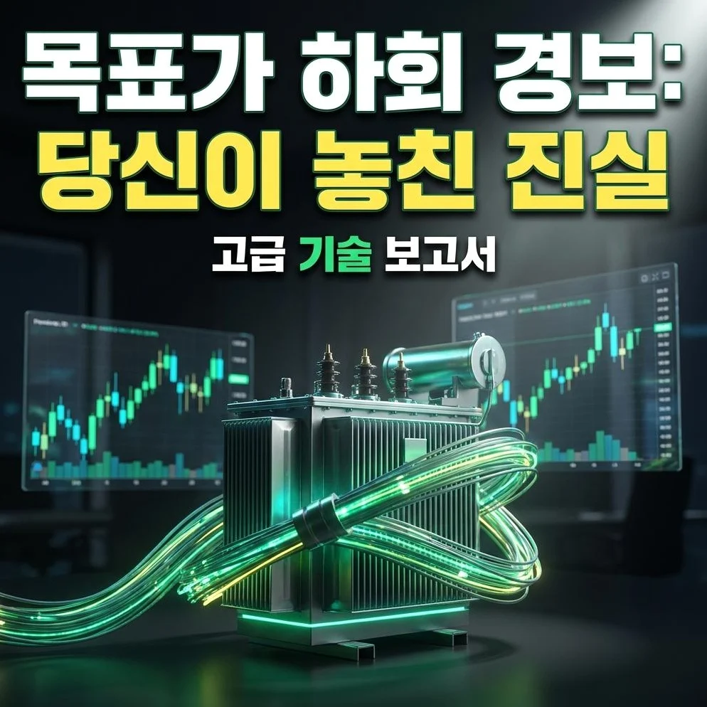 LS ELECTRIC, 목표주가보다 높은 지금 추격 매수했다가 계좌 녹아내리는 3가지 징후