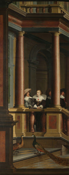 A Seven Part Decorative Sequence An Outdoor Stairway 1630   1632