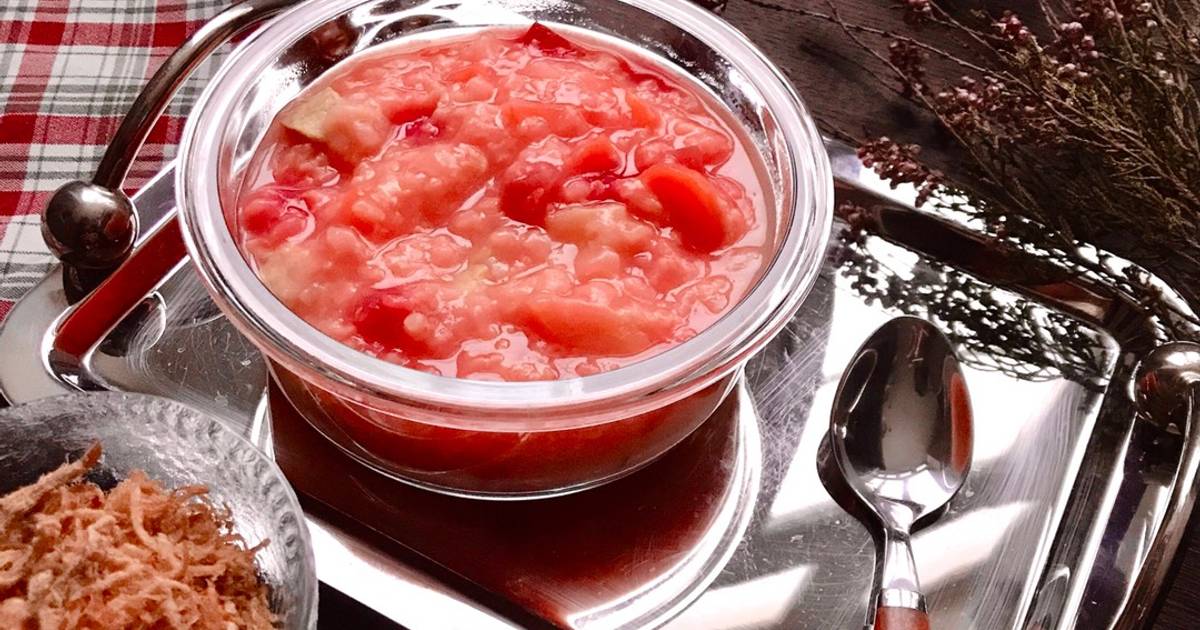 Cháo Thịt Nạc Củ Dền Khoai Tây Cà Rốt