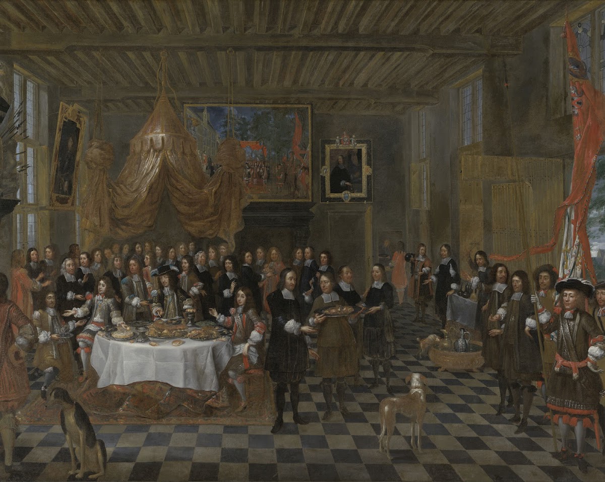 The Reception of Charles II and his Brothers in the Guild of Saint Barbara in Br