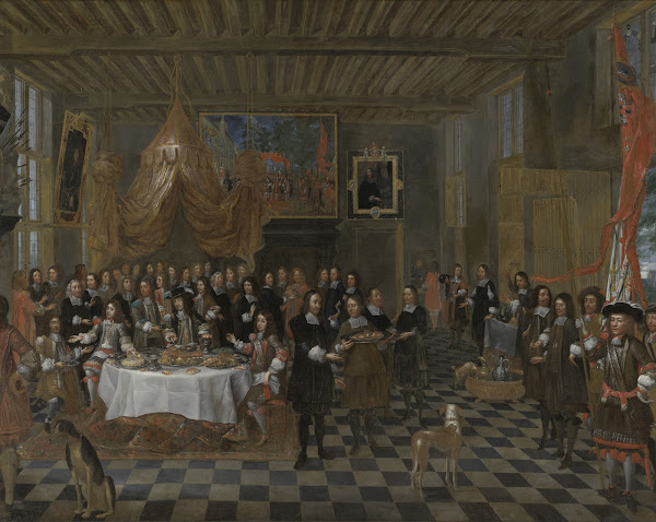 The Reception of Charles II and his Brothers in the Guild of Saint Barbara in Br