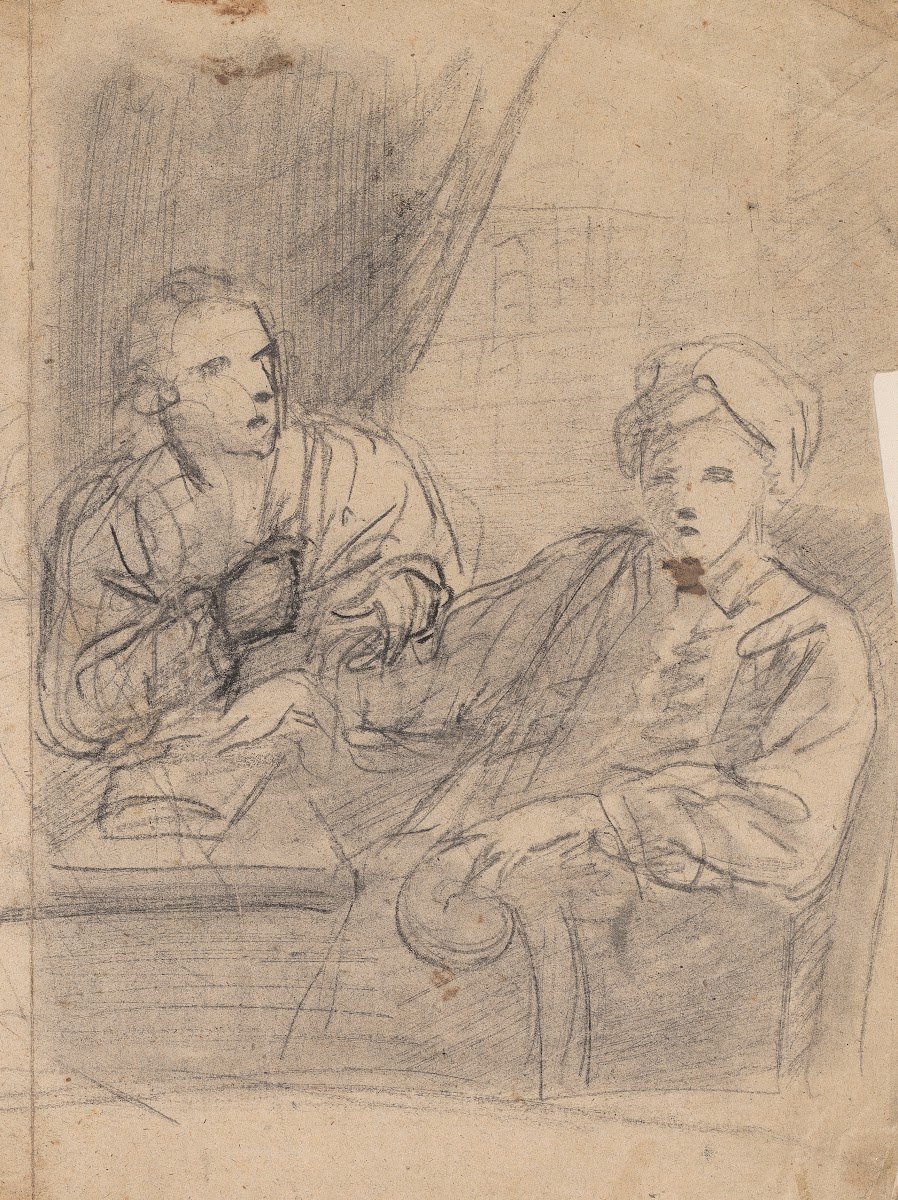 Two Men Seated