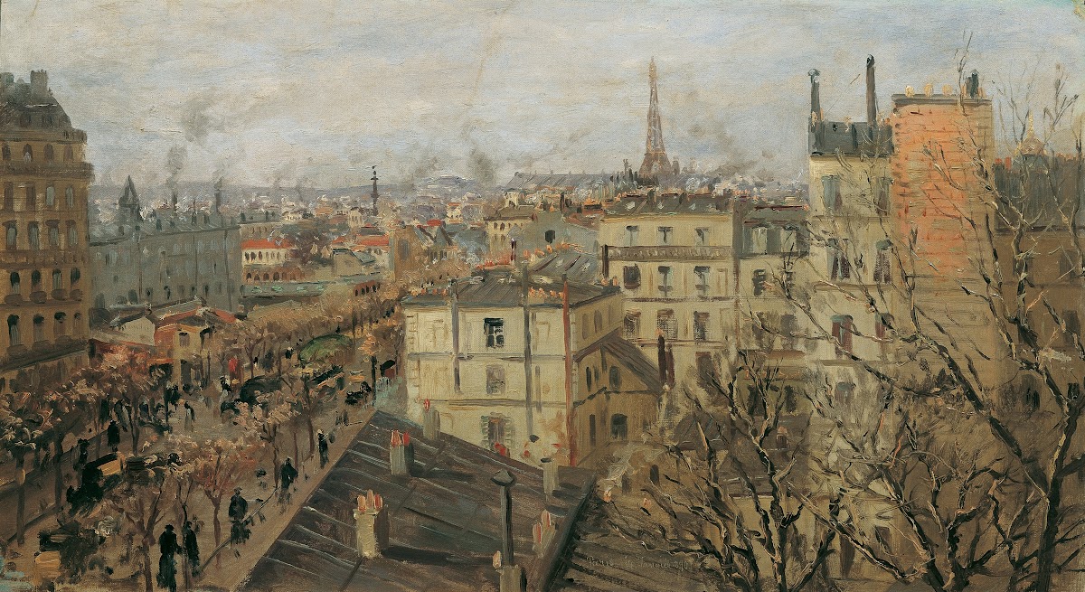 Blick Auf Paris 1890