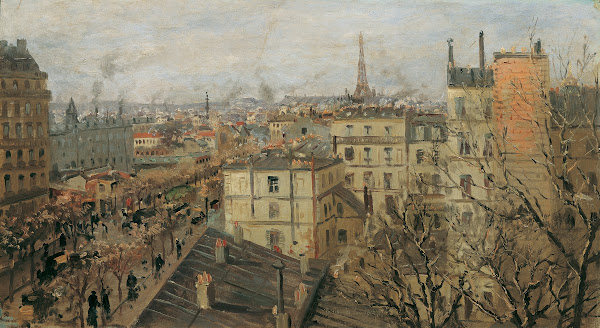 Blick Auf Paris 1890