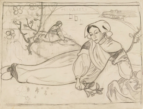 Primavera Femme couchée 1894 1895