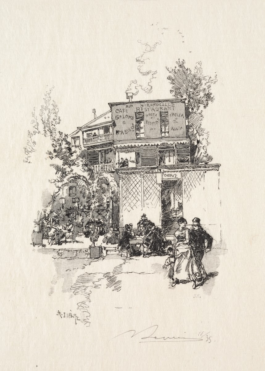 Une Guinguette 1886