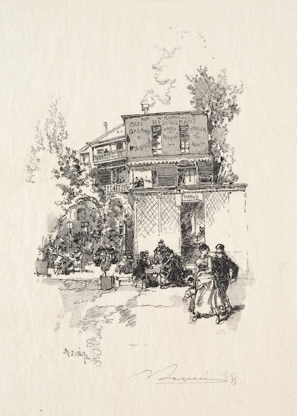 Une Guinguette 1886